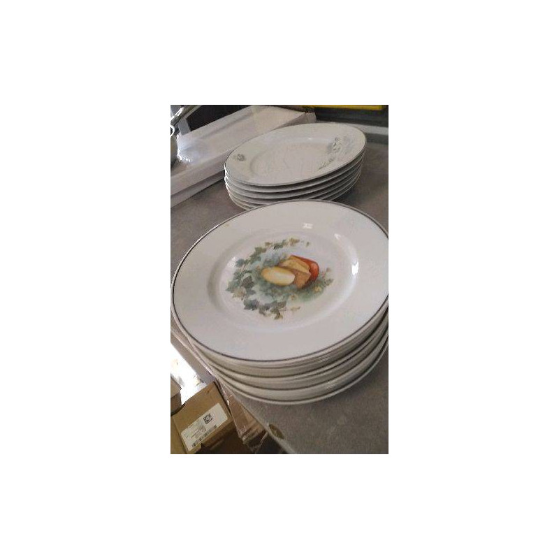 ASSIETTE PORCELAINE NATIONALE LE LOT