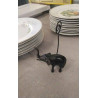 PORTE PHOTO ELEPHANT- METAL 