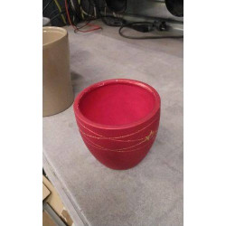 CACHE POT PM R9UGE PAILLETÉ 