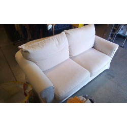 CANAPE TISSU 2 PLACES-...