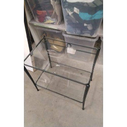 CHEVET METAL 2 VERRES 