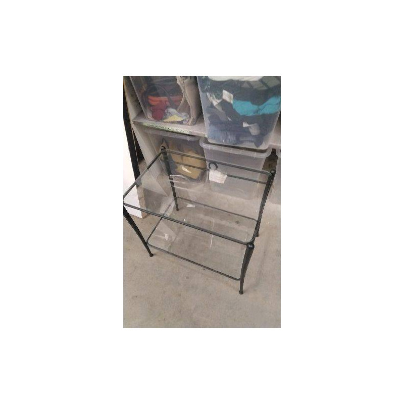 CHEVET METAL 2 VERRES 