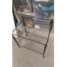 CHEVET METAL 2 VERRES 
