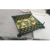 CORBEILLE TISSU CARREE 
