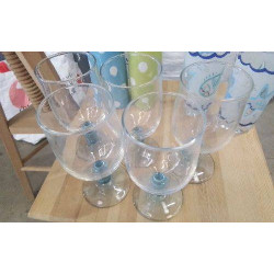 VERRE A PIED LE LOT