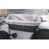 CORBEILLE OSIER TISSU 