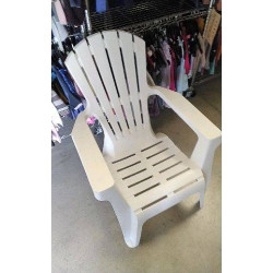 FAUTEUIL DE JARDIN PLASTIQUE 