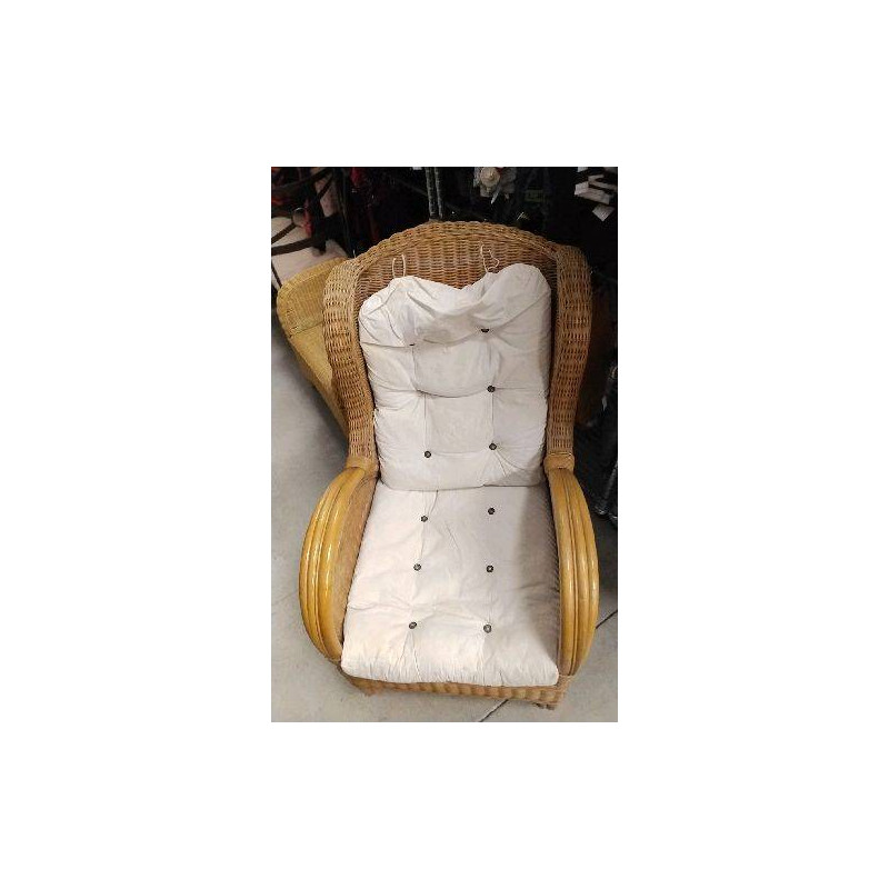 FAUTEUIL ROTIN