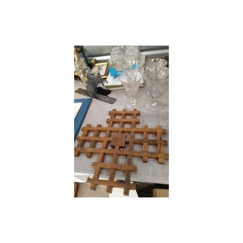 DESSOUS DE PLAT BOIS
