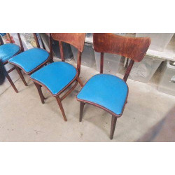 CHAISE BOIS SIMILI -...