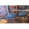 CHAISE ROTIN TISSU - MAURIION FRANCE