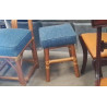 TABOURET ROTIN TISSU - MAUGRION FRANCE