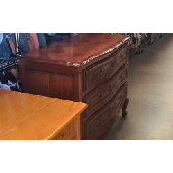 COMMODE 3 TIROIRS MARQUETEE 