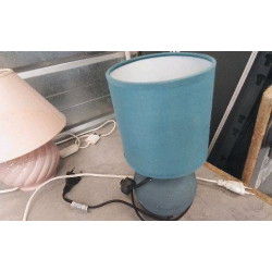 LAMPE DE CHEVET BLEUE
