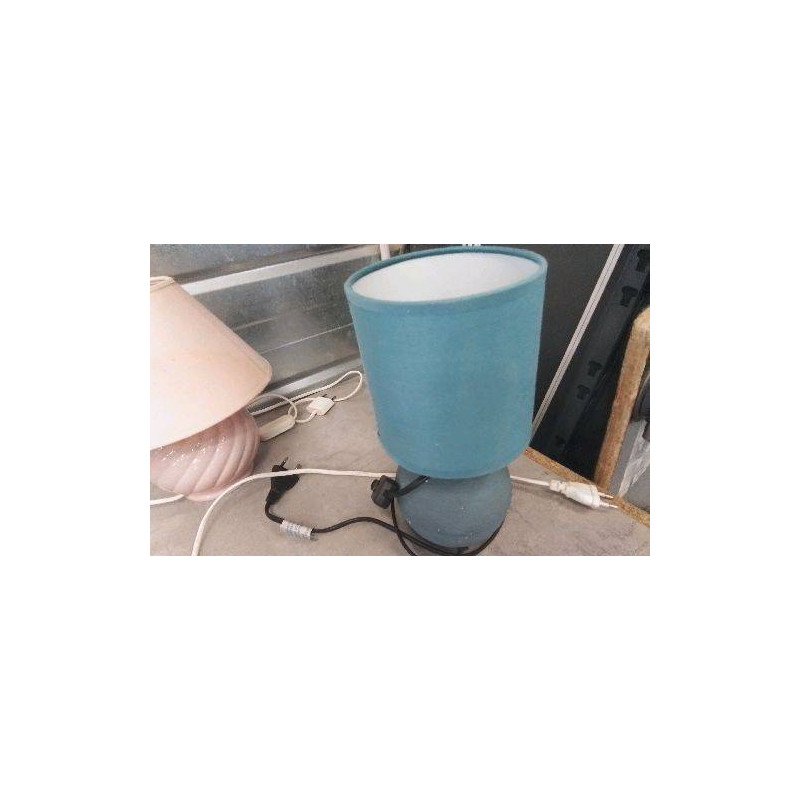 LAMPE DE CHEVET BLEUE