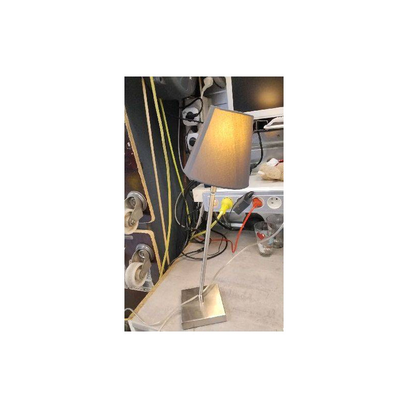 LAMPE PIED METAL ABAT-JOUR PM / DESAXABLE