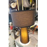 LAMPE A POSER TISSU NOIR- DOMODEKO