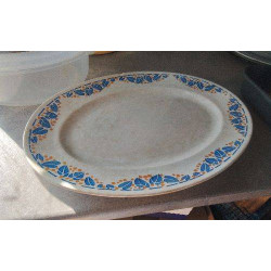 PLAT OVALE EN L’ETAT 