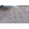 VERRE A PIED CRISTAL LE LOT