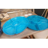 PLAT COMPARTIMENTS PLASTIQUE 