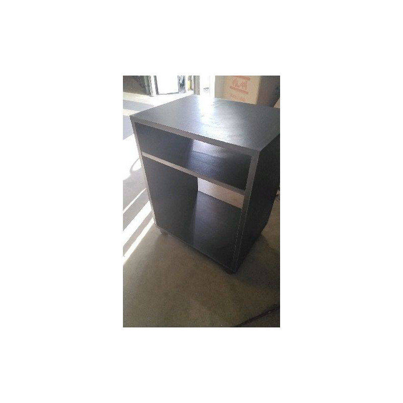 MEUBLE RANGEMENT NOIR