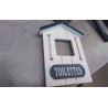 DECO DE PORTE TOILETTES 