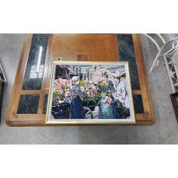 CADRE VENDEUR DE FLEUR 