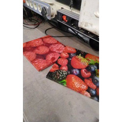 TOILE CARREE FRUITS MM