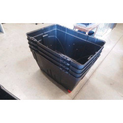 CAISSE PLASTIQUE NOIRE 