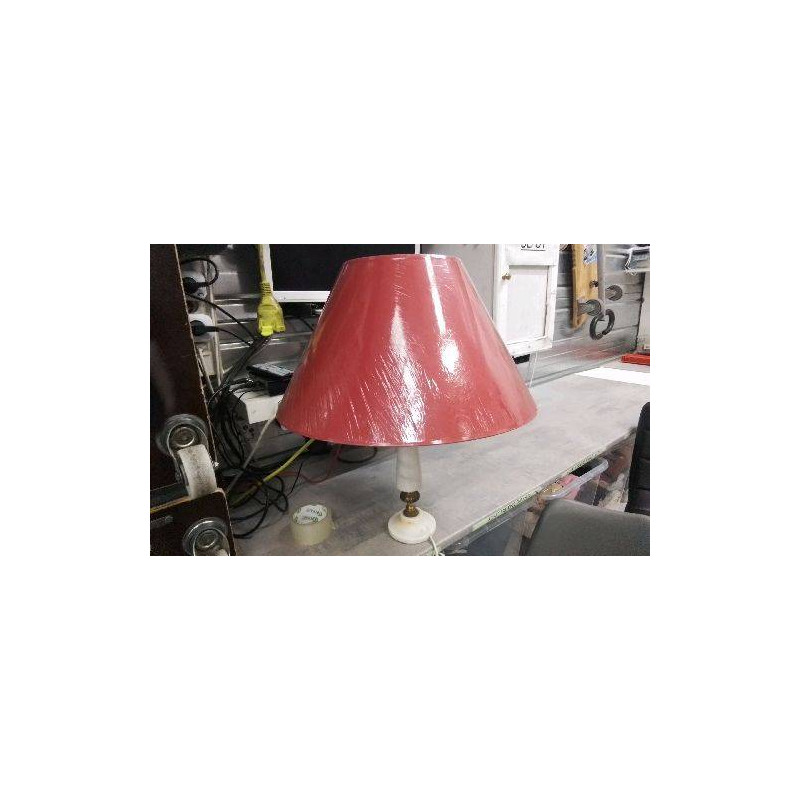 LAMPE A POSER ABATJOUR ROUGE