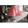LAMPE A POSER ABATJOUR ROUGE