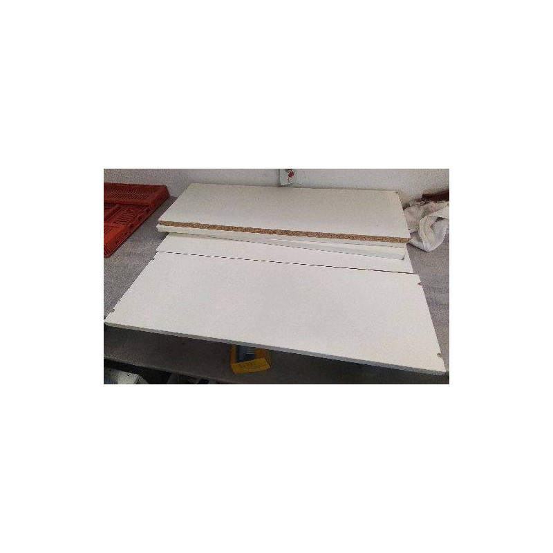 ETAGERE MELAMINEE BLANCHE 76X26