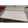 ETAGERE MELAMINEE BLANCHE 76X26
