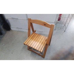 CHAISE PLIANTE BOIS - EN...
