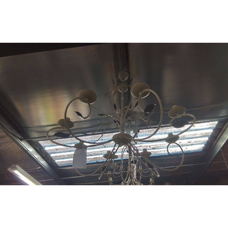 LUSTRE ECRU 8 BRANCHES