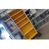 ETAGERE BIBLIOTHEQUE JAUNE 
