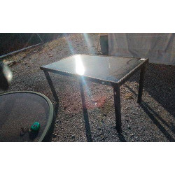 TABLE DE JARDIN RESINE /...