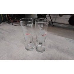 VERRES A BIERES X2
