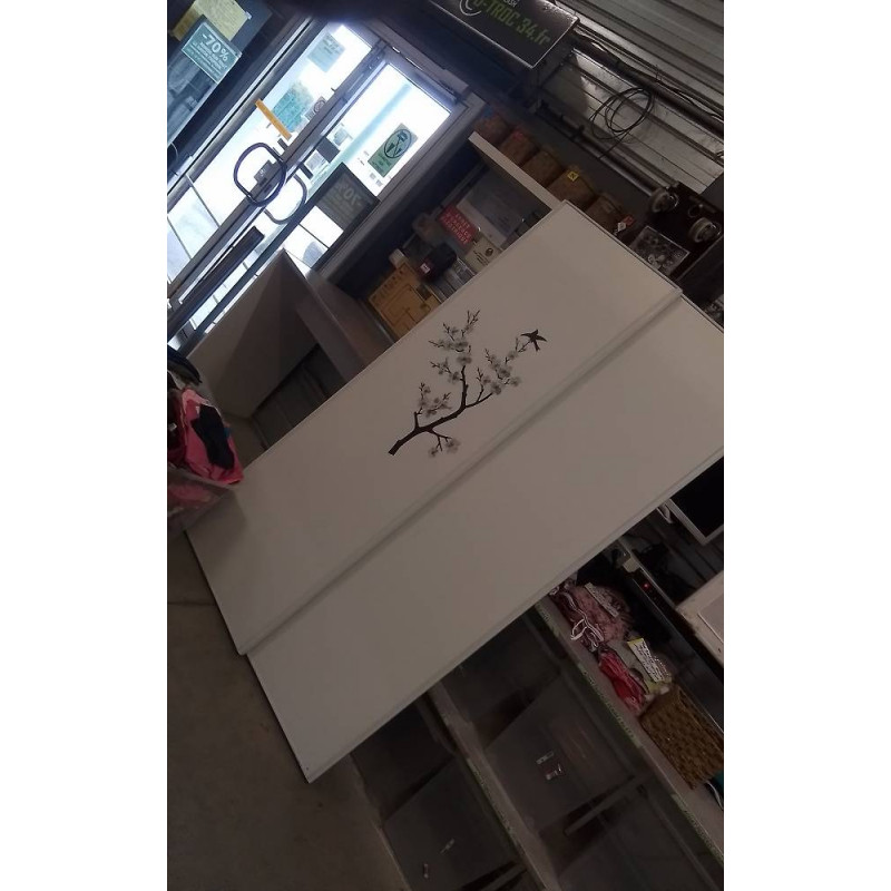 PORTES DE PLACARD COULISSANTES 206X66 LA PAIRE 