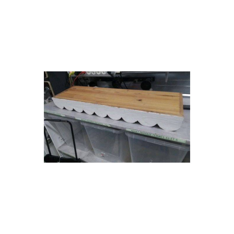 ETAGERE EN PIN A SUSPENDRE 