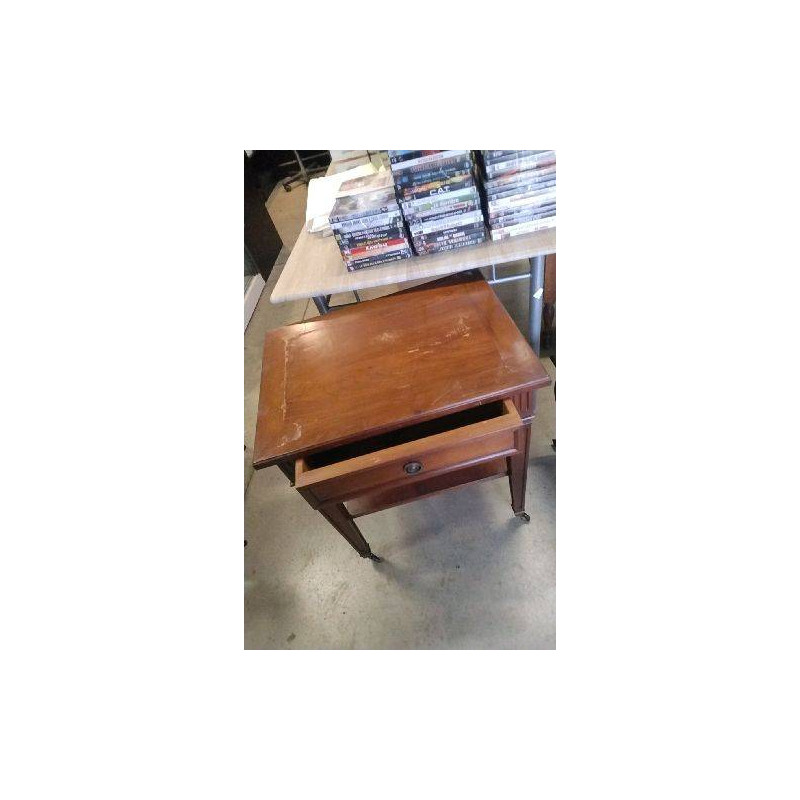 MEUBLE D’APPOINT A ROULETTES/ 1 TIROIR - EN L’ETAT