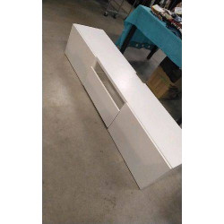 BANC TV BLANC 2 PORTES 1...