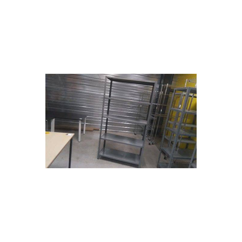 ETAGERE METAL 100X40 HAUTEUR 186