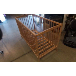 LIT A BARREAUX 60X120CM