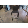 TABOURET DE BAR GRIS