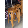 TABOURET ROTIN