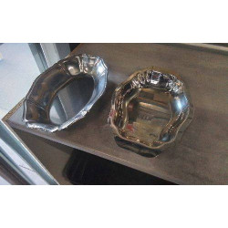 PLAT CREUX OVALE INOX 
