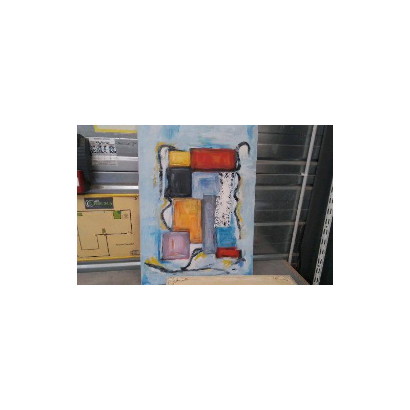 TOILE PEINTE COULEURS 