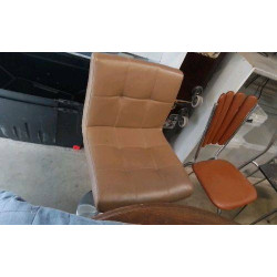 TABOURET DE BAR MARRON 
