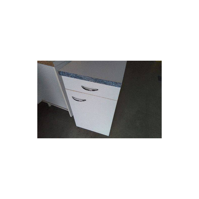 MEUBLE 1 PORTE 1 TIROIR LARGEUR 40CM